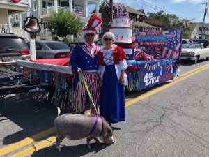 2018 Parade Float George Junkin Carol Stevenson