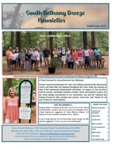 2022 South Bethany Breeze Fall/Winter newsletter